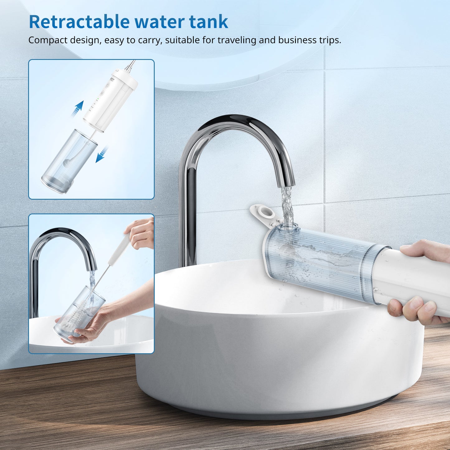 Water Flosser Power Flosser K42 Mini