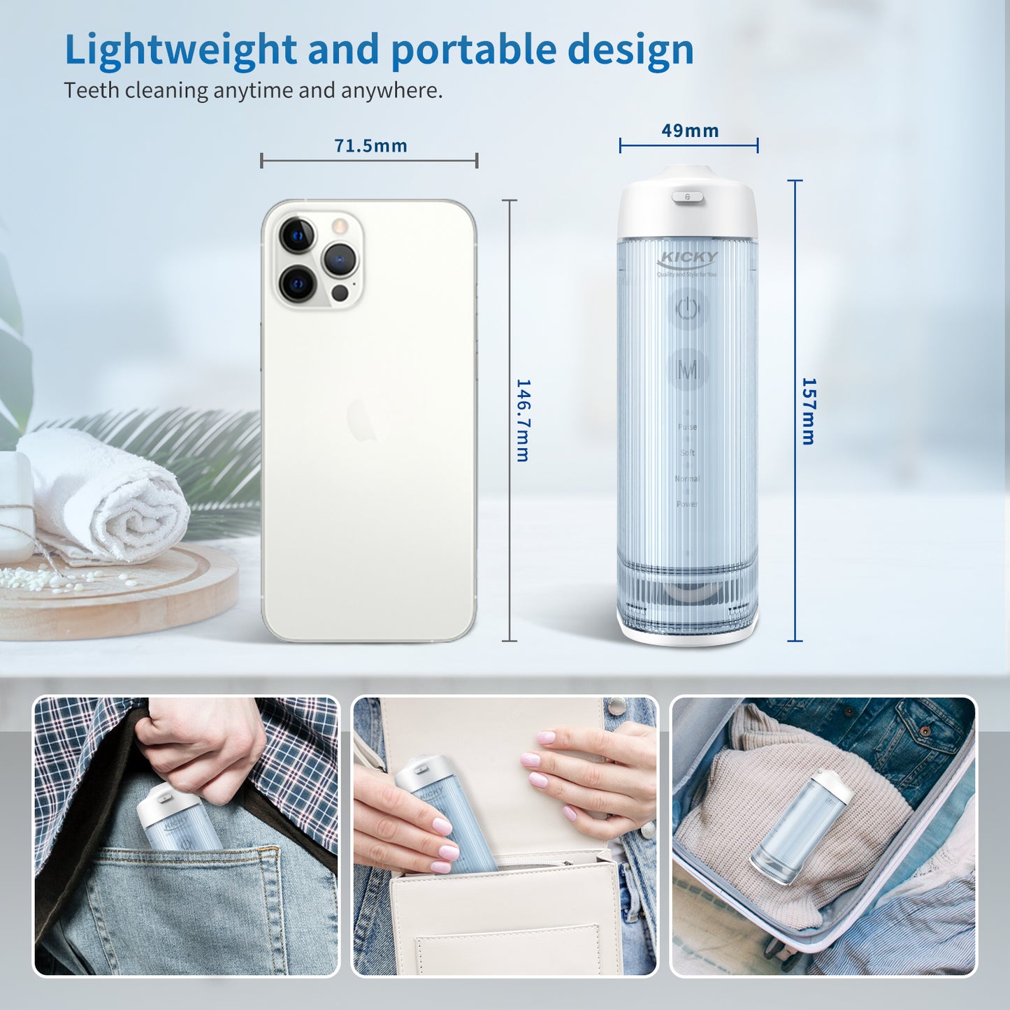 Water Flosser Power Flosser K42 Mini