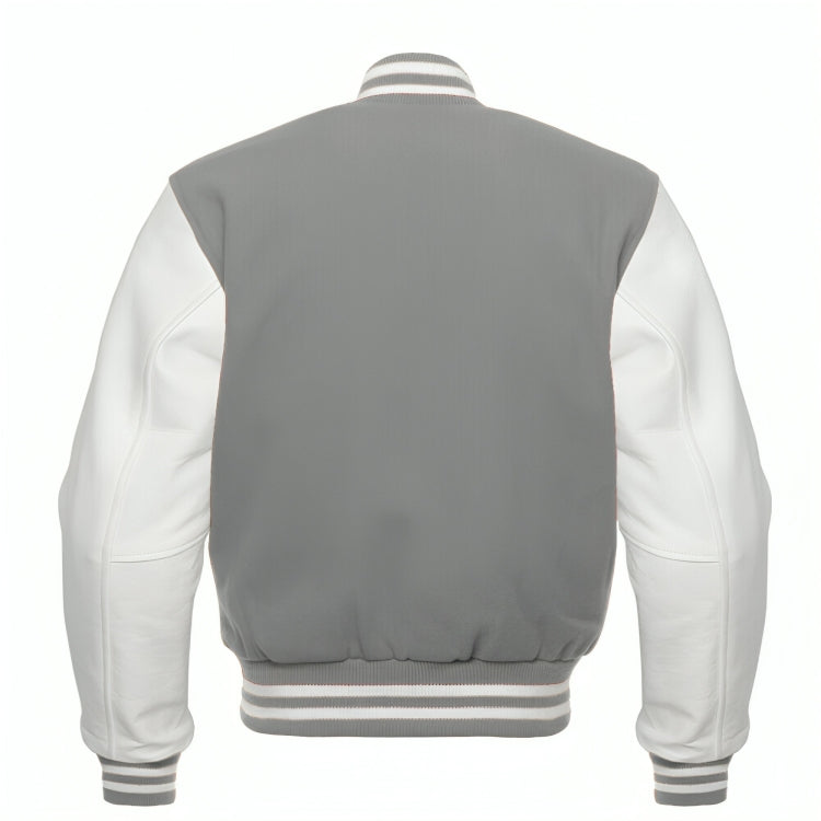 Gray Wool/White Leather