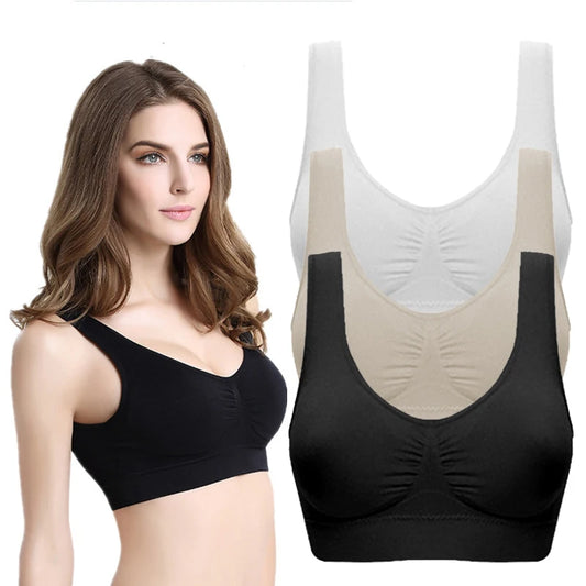 Sports Bra Ultimate Support & Style: Shockproof Sexy Yoga Bra for High-Intensity Workouts, Running, fitness