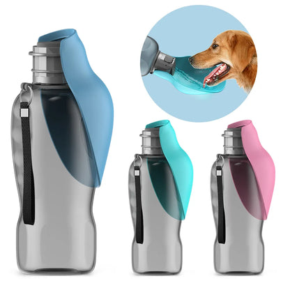 Ultimate 800ml Travel Companion: Portable Water Bottle for Dogs of All Sizes - Your Pet's Hydration Solution On-the-Go!