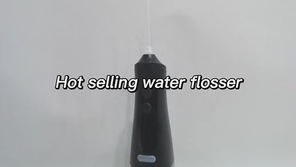Smart Power Water Flosser – 9 Modes, 30-Day Battery, 360° Nozzle 350ML Tank K33